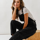 Chill Denim Overall - Black Wash