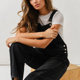 Chill Denim Overall - Black Wash