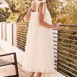 Arianna 3D Dot Midi Dress - alldeserved.com