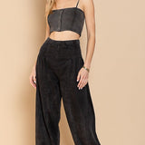 Parachute Pants - Washed Black - alldeserved.com