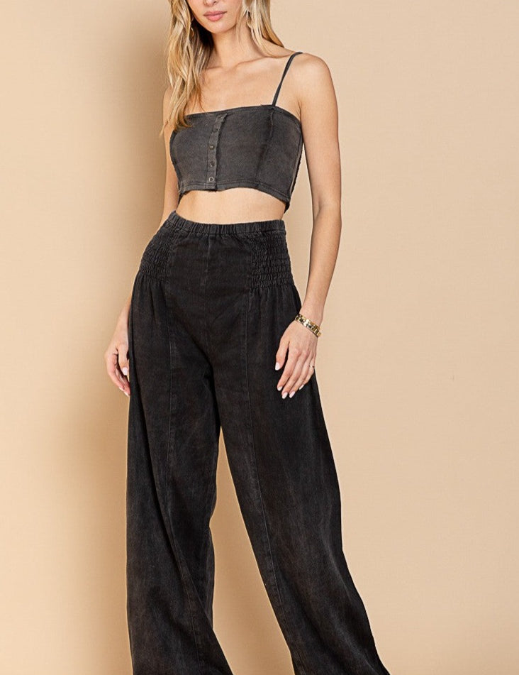 Parachute Pants - Washed Black - alldeserved.com