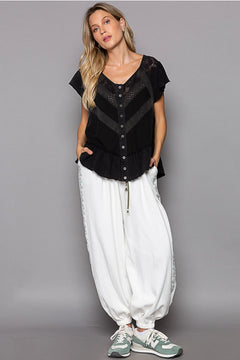 Bohemian Ruffle Lace Top - alldeserved.com