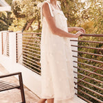 Arianna 3D Dot Midi Dress - alldeserved.com
