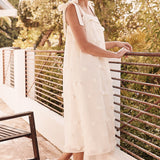Arianna 3D Dot Midi Dress - alldeserved.com