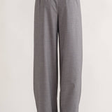 Messi Wide-Leg Pants - Grey