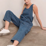 High Roller Denim Jumpsuit - alldeserved.com