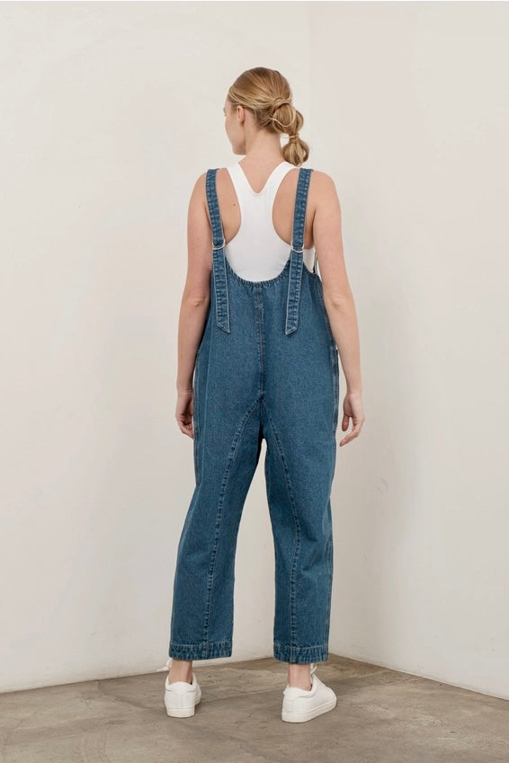 High Roller Denim Jumpsuit - alldeserved.com