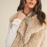 Fuzzy Dream Faux Fur Vest