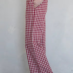 gingham-ruffle-hem-cotton-pants-burgundy-back.jpg
