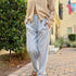 Wanderlust gingham boxer pants in blue with elastic waistband and relaxed fit
